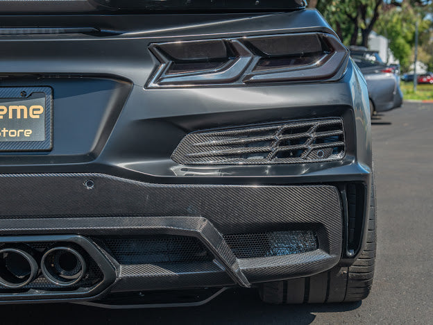 2020+ CHEVROLET CORVETTE C8 Z06 | REAR BUMPER GRILLE VENT PAIR